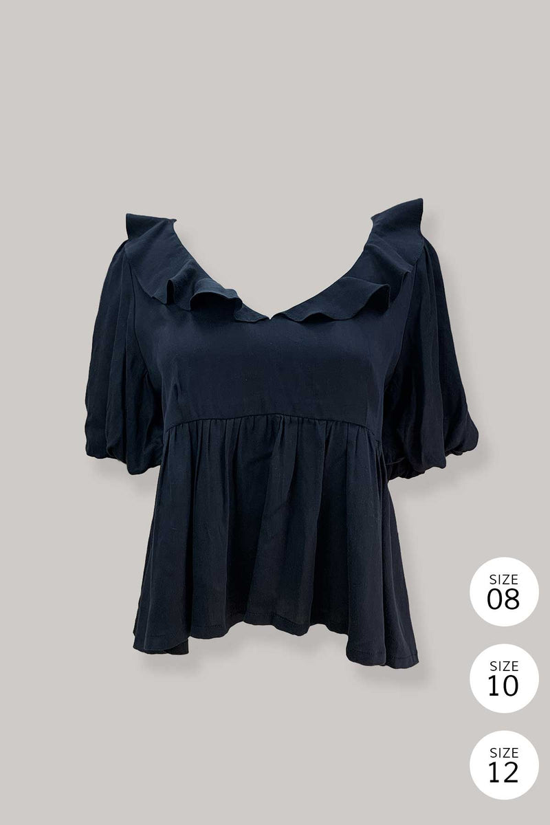 Charity Blouse (Black)