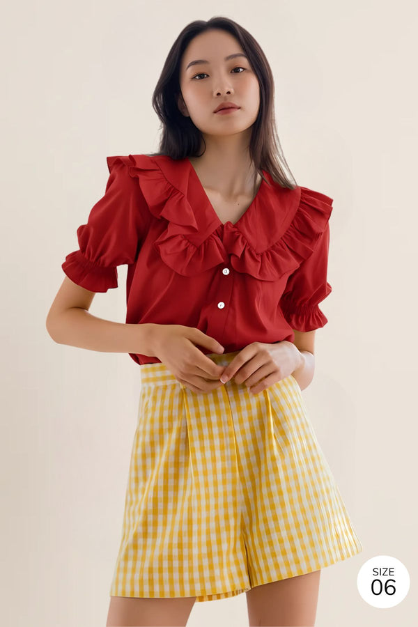 Tisha Blouse (Red)