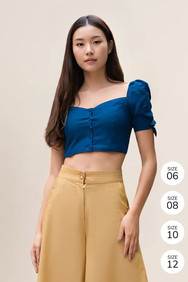 Lavender Blouse (Navy)
