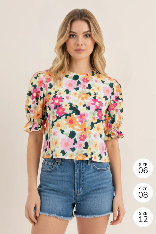 Gracie Floral Top