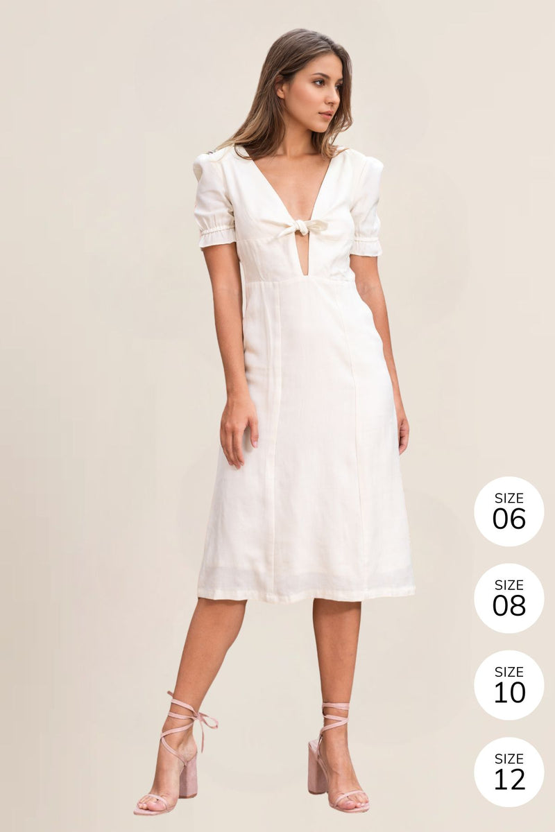 Rebecca Dress (Ivory)