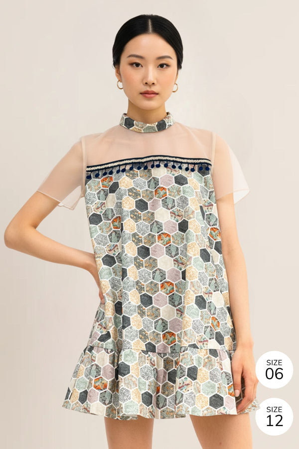 Paulie Dress (Blue)