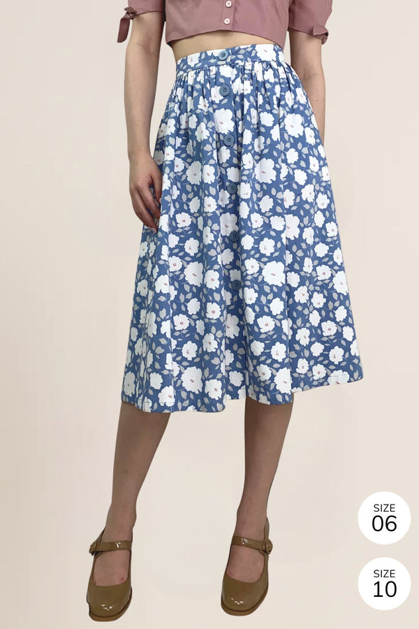 Daisy Skirt (Blue)