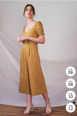 Janella Jumpsuit (Mustard)