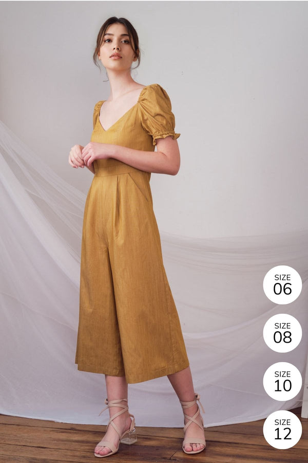 Janella Jumpsuit (Mustard)