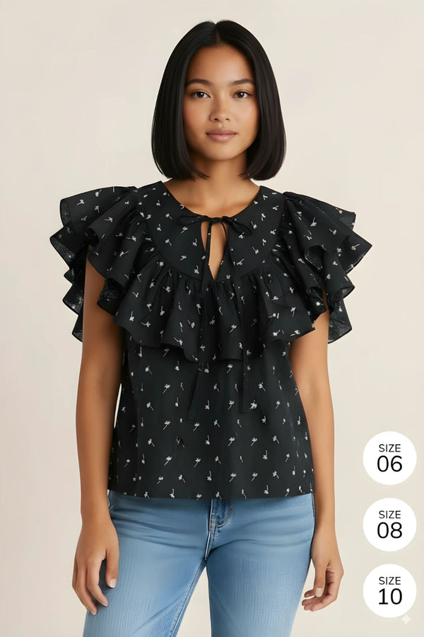 Loujain Top (Black)