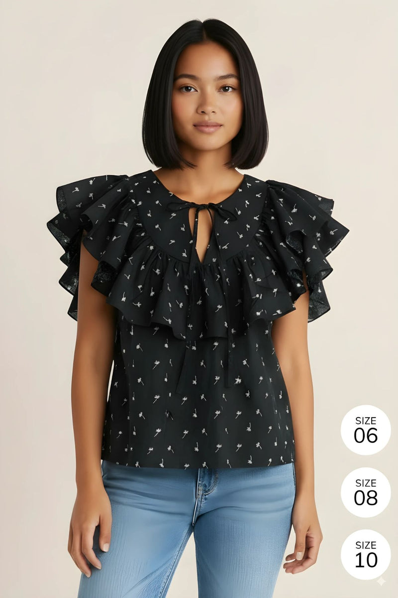 Loujain Top (Black)
