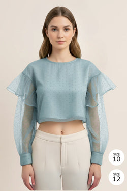 Ginny Blouse (Mint)