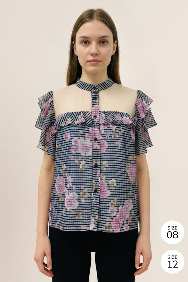 Ashanti Top (Navy)