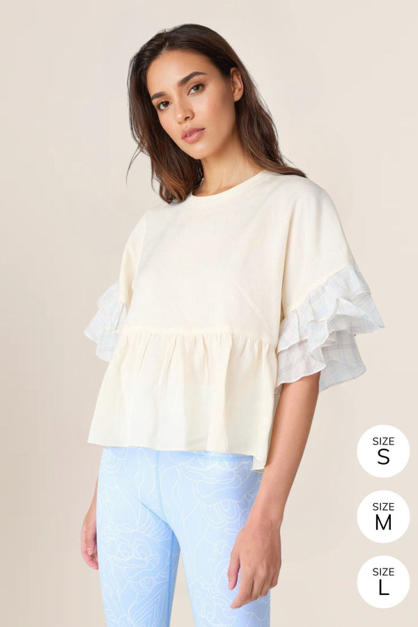Kumi Dropped Shoulder Top