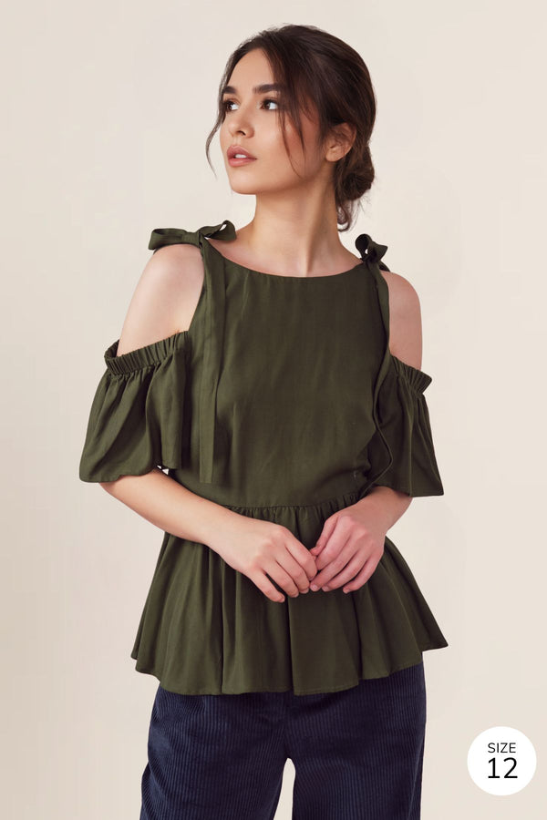 Agatha Top (Green)