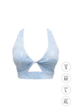 Lily Yoga Bra (Blue) 👚