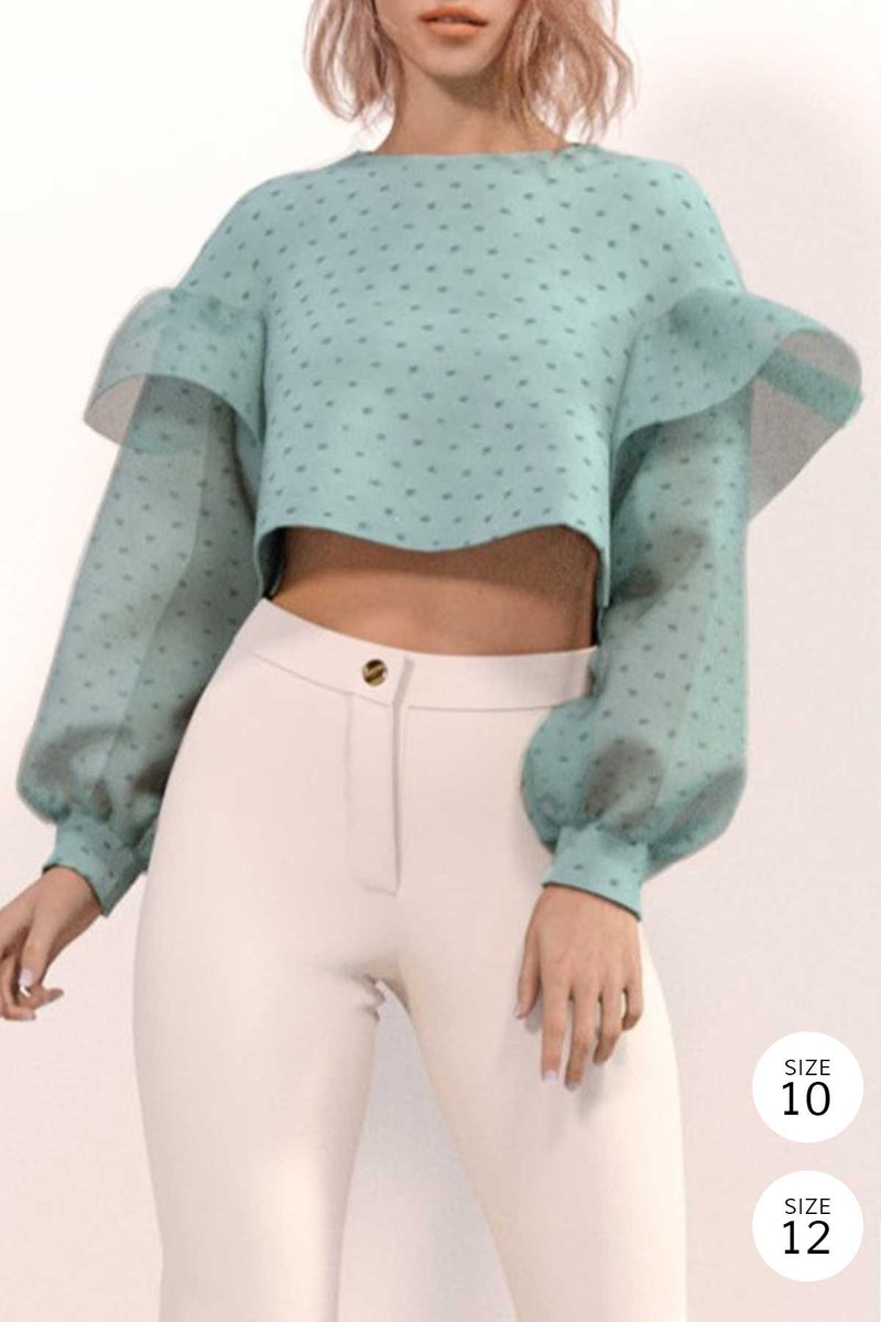 Ginny Blouse (Mint)