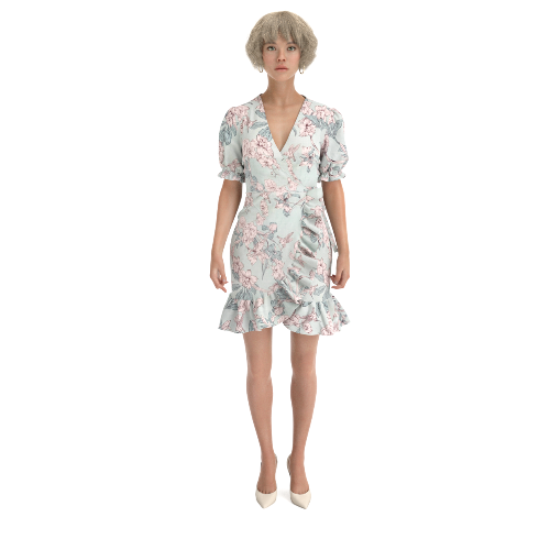 Sansa Wrap Dress - Customer's Product with price 234.00 ID Rk_5JoIplVlbivdINT2Md25w