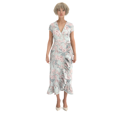 Sansa Wrap Dress - Customer's Product with price 239.00 ID 3qjN5FinaMl6w0-hJfPFYIox